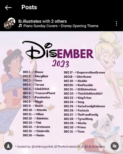 Instagram Hashtags examples for "Disember" 2023