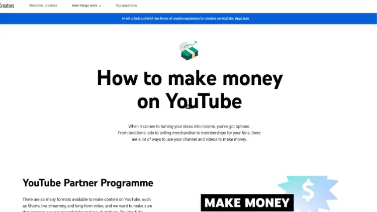 youtube partner program